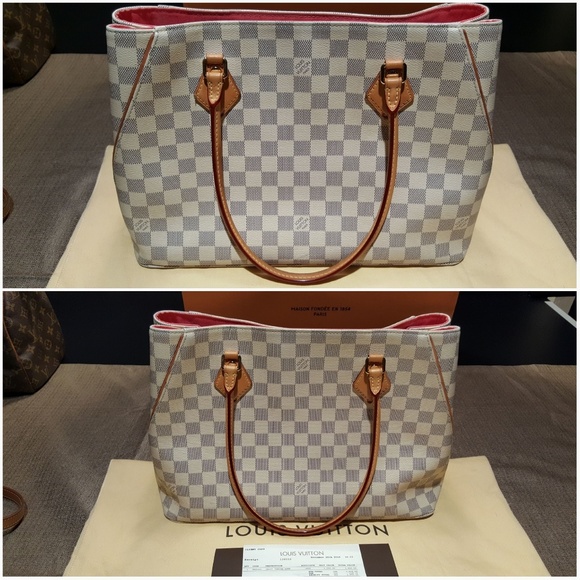 Authentic Louis Vuitton Calvi Damier Azur - Picture 6 of 8